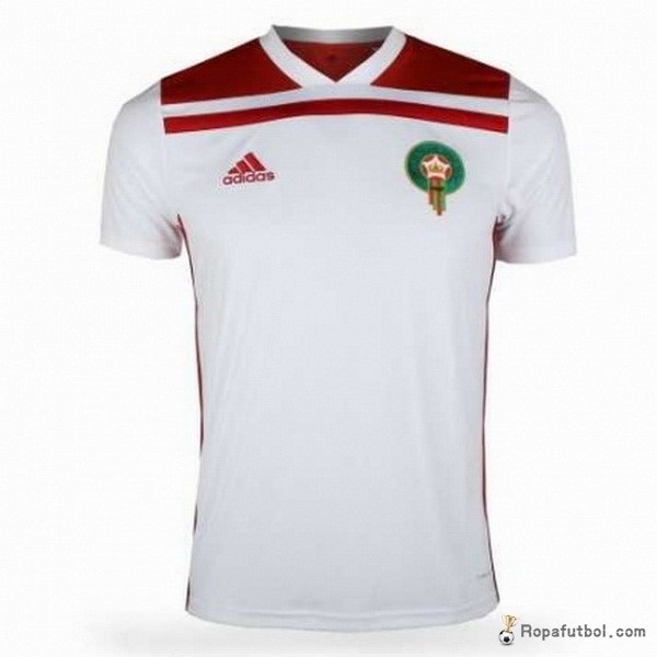 Camiseta Marruecos Replica Segunda Ropa 2018 Blanco